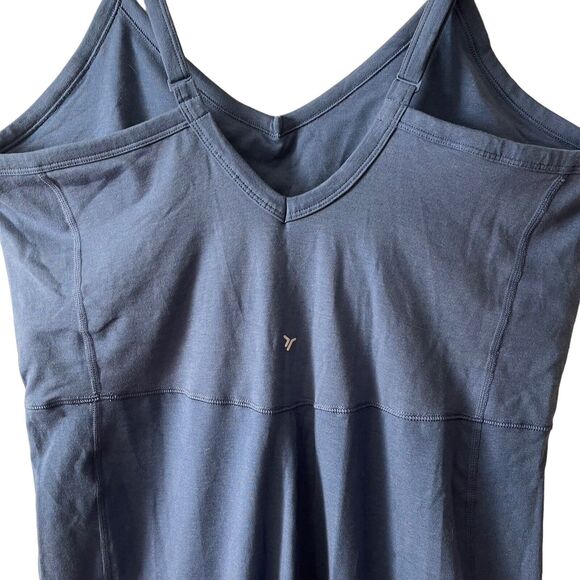 Old Navy Plus 2X Jumpsuit One Piece Activewear Power Chill Blue Shelf Bra - Picture 10 of 10